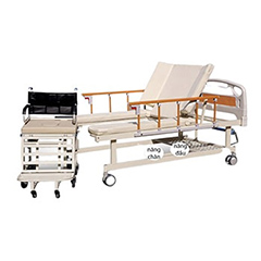  Giường Bệnh Nhân Tách Làm Xe Lăn GB-C243